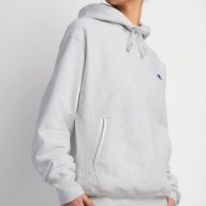 Champion grey hoodie